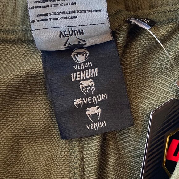 VENUM UFC Authentic Fight Week Khaki Shorts Men's XL Green MMA NEW - Picture 7 of 11